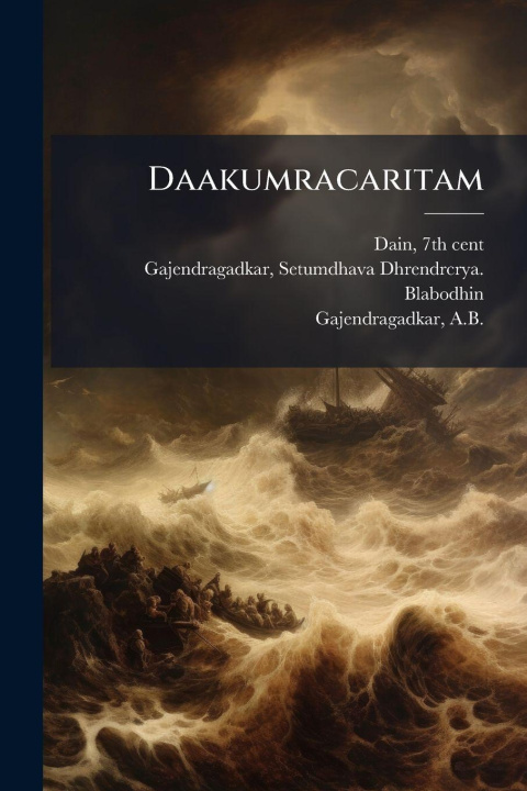 Knjiga Daakumracaritam 7th cent Dain