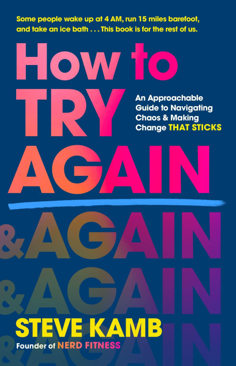 Kniha How to Try Again KAMB STEVE