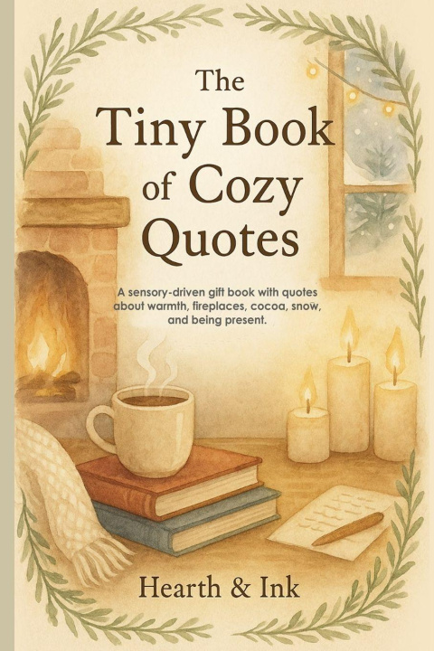 Knjiga The Tiny Book of Cozy Quotes. A Small Gift Book of Hygge Quotes for Slow Living - Perfect for Christmas Gift Books for Women and Book Lover Gift Ideas Heart & Ink