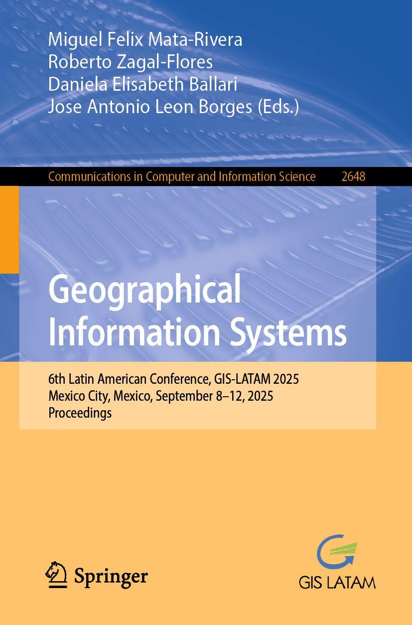 Kniha Geographical Information Systems Roberto Zagal-Flores