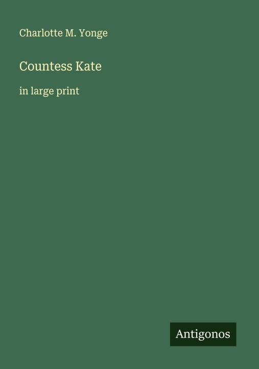 Kniha Countess Kate 