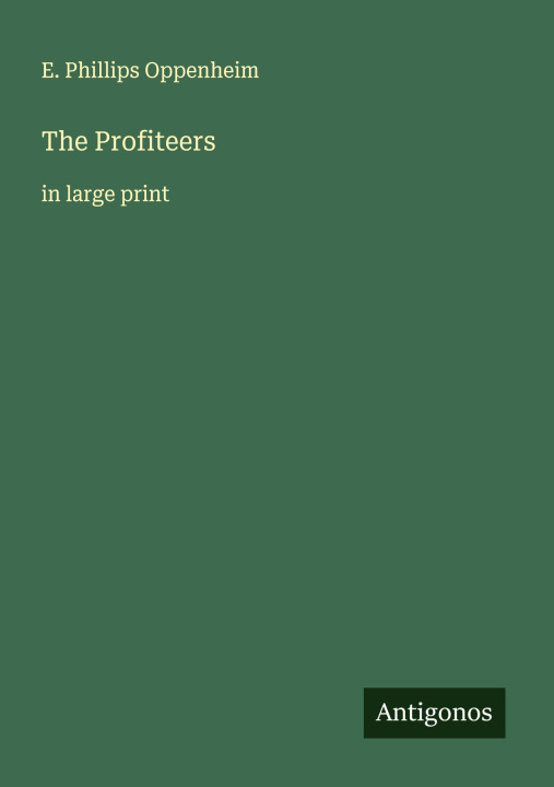Kniha The Profiteers 