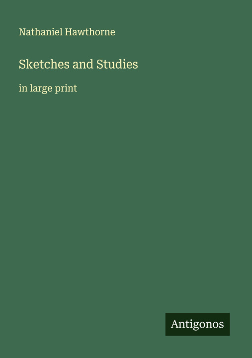 Kniha Sketches and Studies 