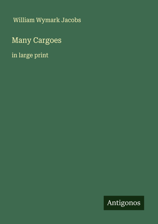 Knjiga Many Cargoes 