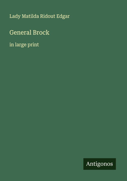 Kniha General Brock 
