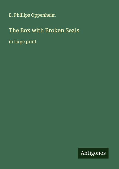 Knjiga The Box with Broken Seals 