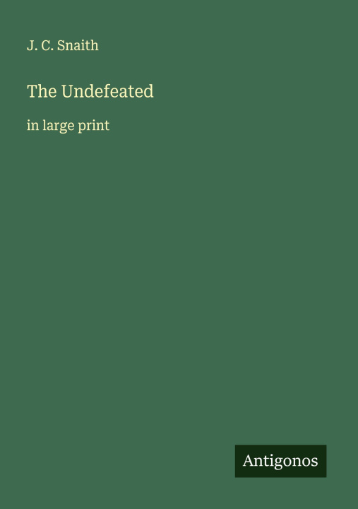 Kniha The Undefeated 