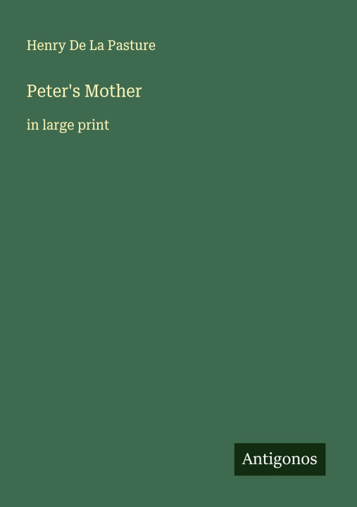 Kniha Peter's Mother 