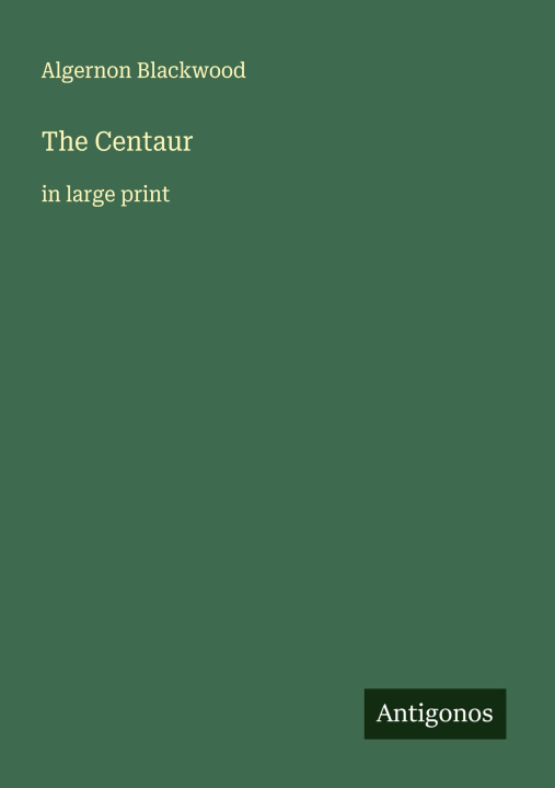 Knjiga The Centaur 