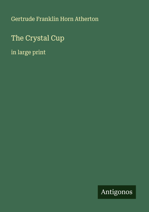 Knjiga The Crystal Cup 