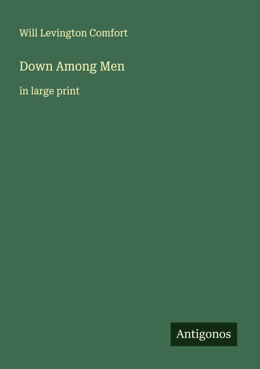 Kniha Down Among Men 