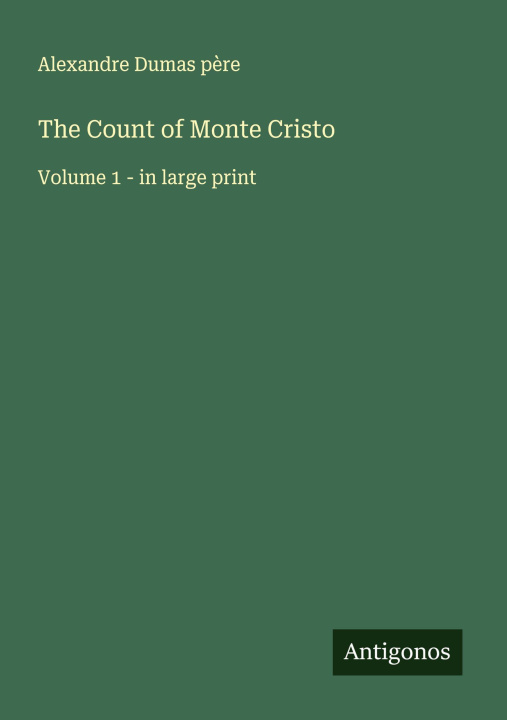 Knjiga The Count of Monte Cristo 