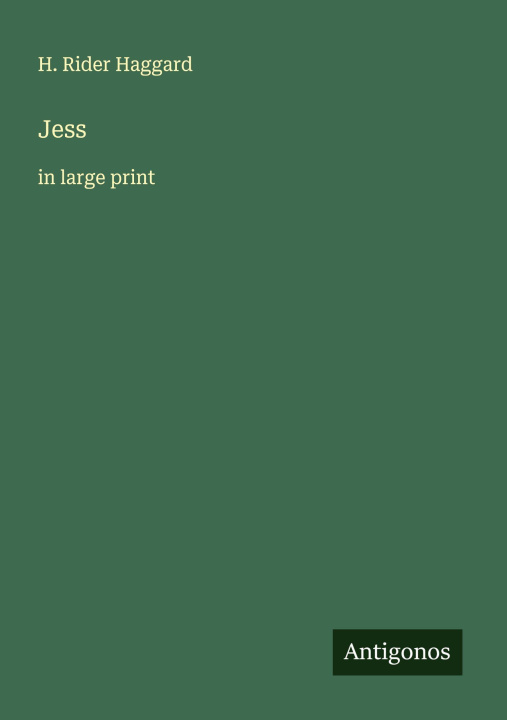 Knjiga Jess 