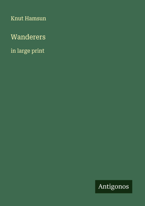 Kniha Wanderers 