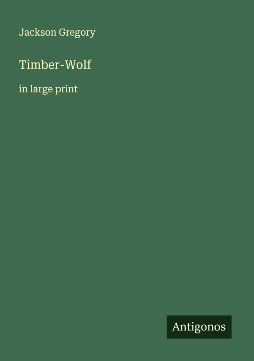 Kniha Timber-Wolf 