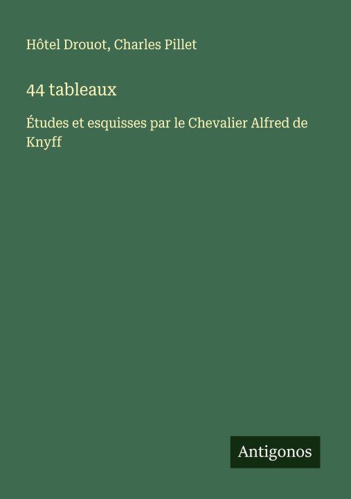Libro 44 tableaux Charles Pillet