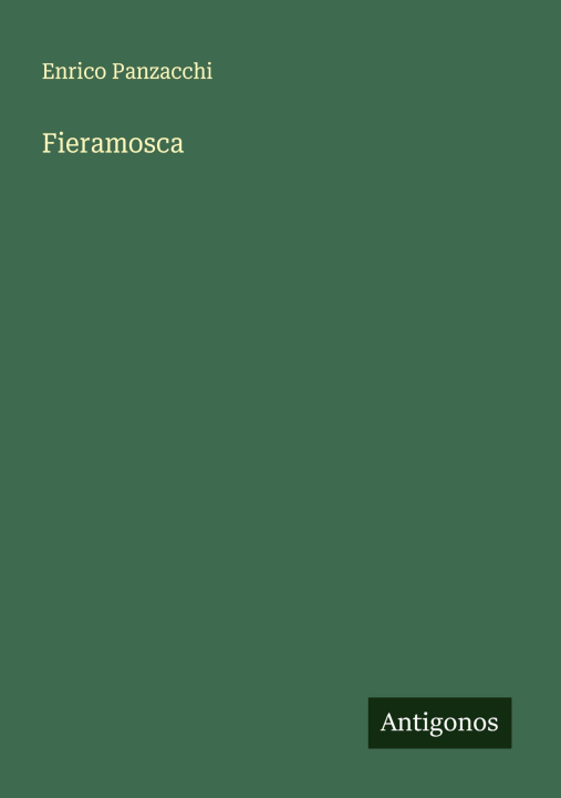 Kniha Fieramosca Enrico Panzacchi