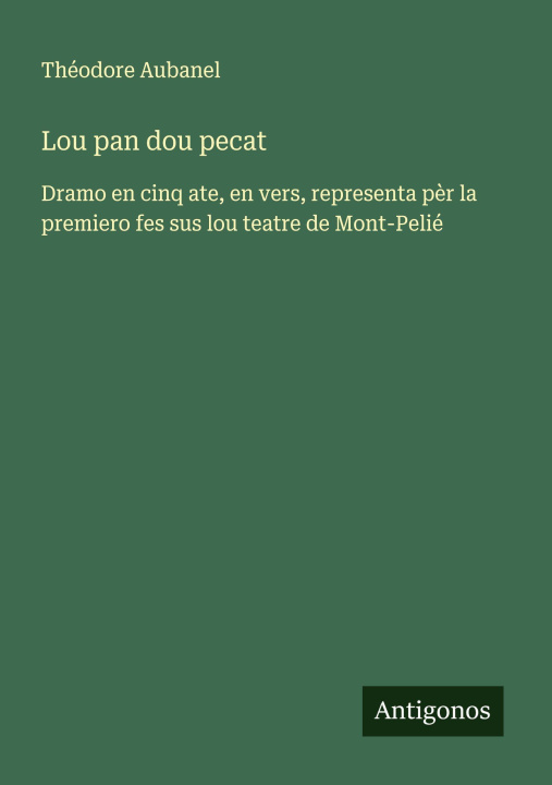 Kniha Lou pan dou pecat Théodore Aubanel