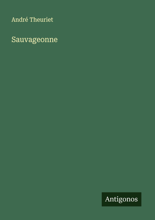 Kniha Sauvageonne 