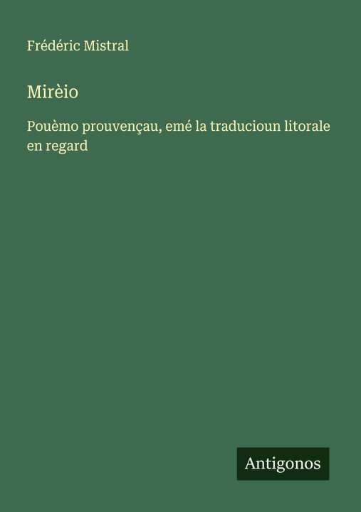 Kniha Mirèio 