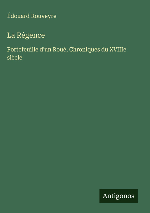Knjiga La Régence 