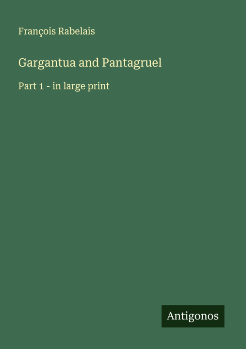 Kniha Gargantua and Pantagruel 