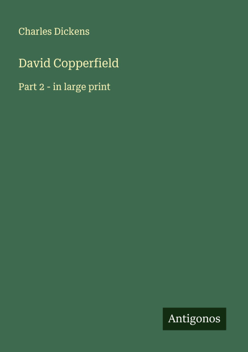 Kniha David Copperfield 