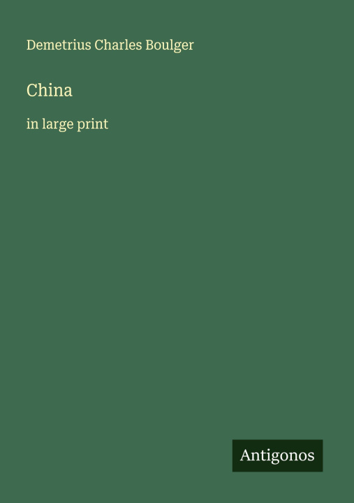 Kniha China 