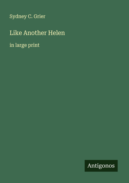 Kniha Like Another Helen 