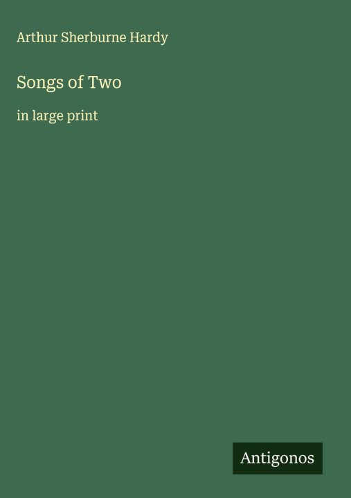 Kniha Songs of Two 