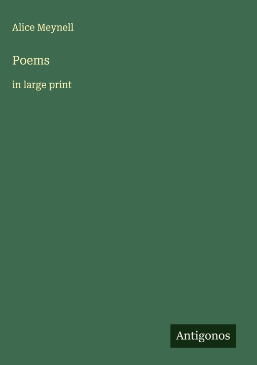 Kniha Poems 