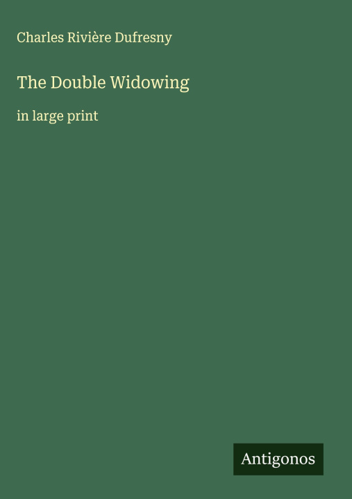 Kniha The Double Widowing 