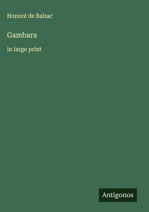 Kniha Gambara 