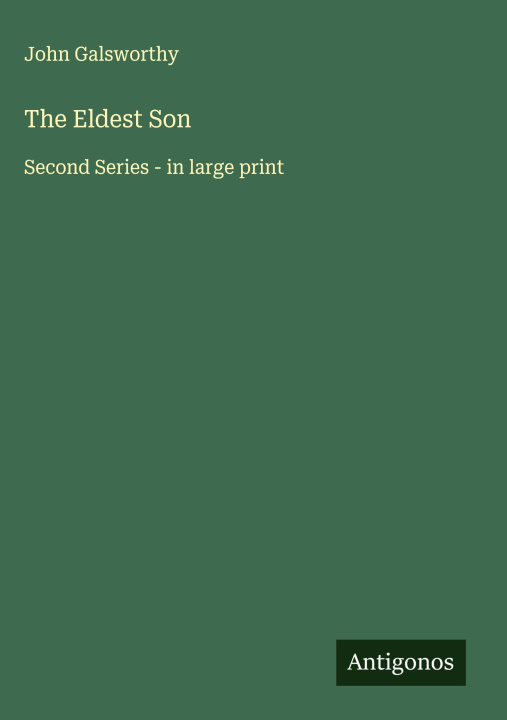 Kniha The Eldest Son 