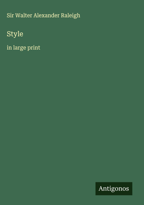 Kniha Style 