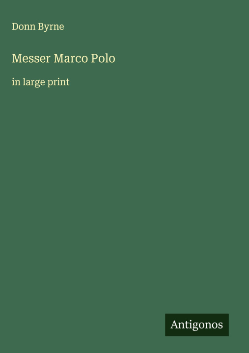 Libro Messer Marco Polo 