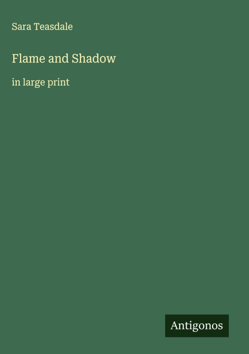 Kniha Flame and Shadow 
