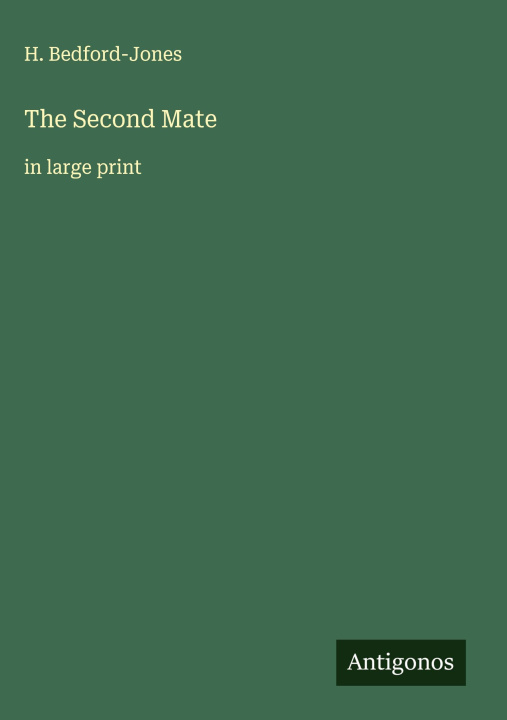 Kniha The Second Mate 