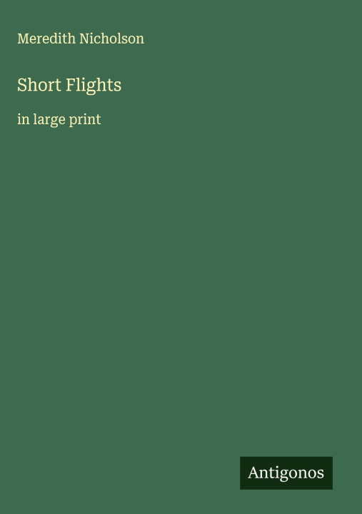 Kniha Short Flights 
