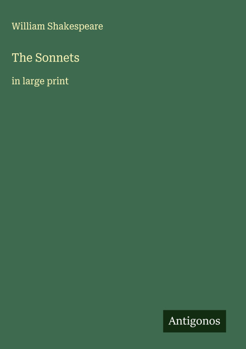 Kniha The Sonnets 