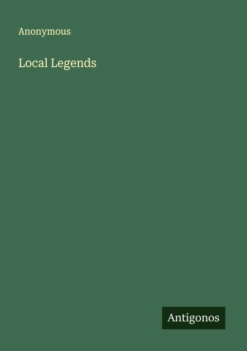 Kniha Local Legends 