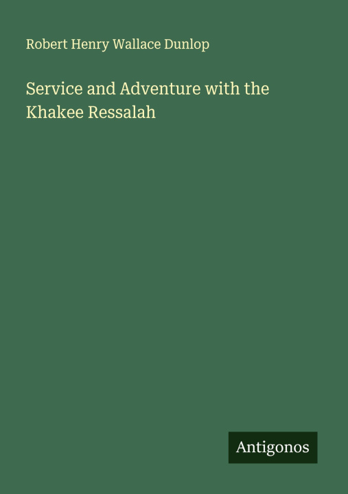 Libro Service and Adventure with the Khakee Ressalah 