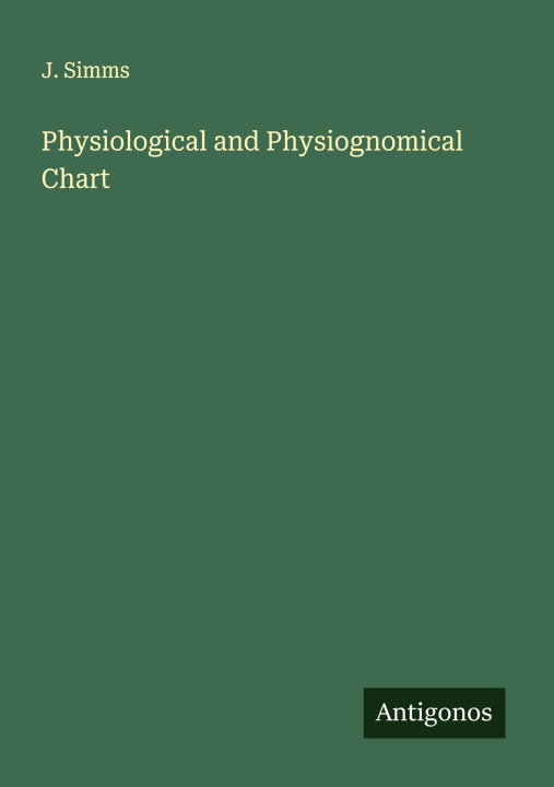 Knjiga Physiological and Physiognomical Chart 