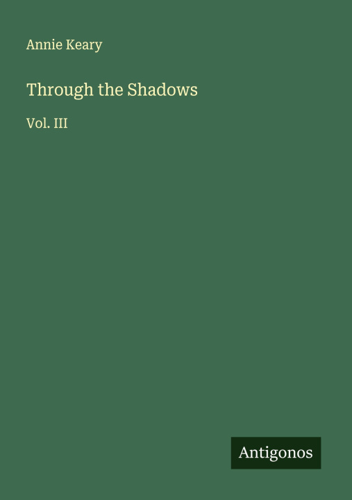 Kniha Through the Shadows 