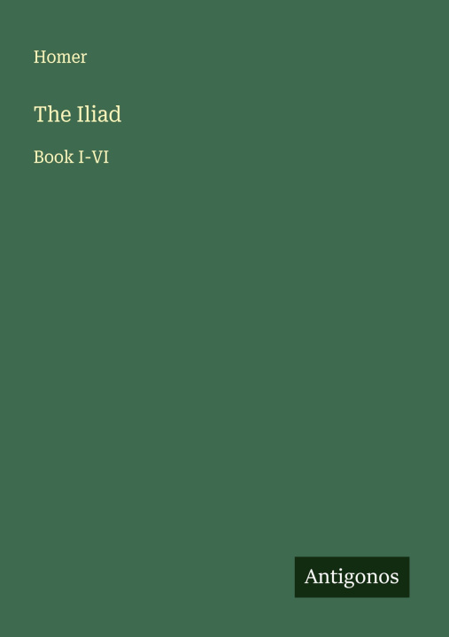 Knjiga The Iliad 