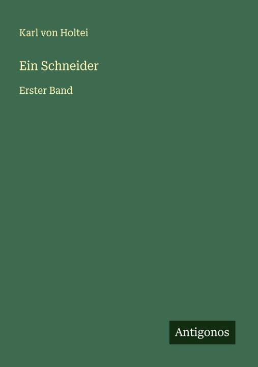 Kniha Ein Schneider 