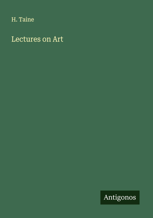 Kniha Lectures on Art 