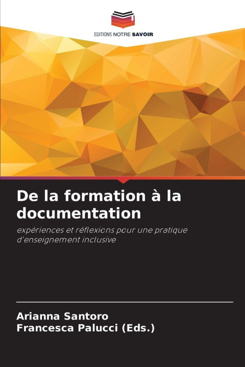 Kniha De la formation à la documentation Arianna Santoro