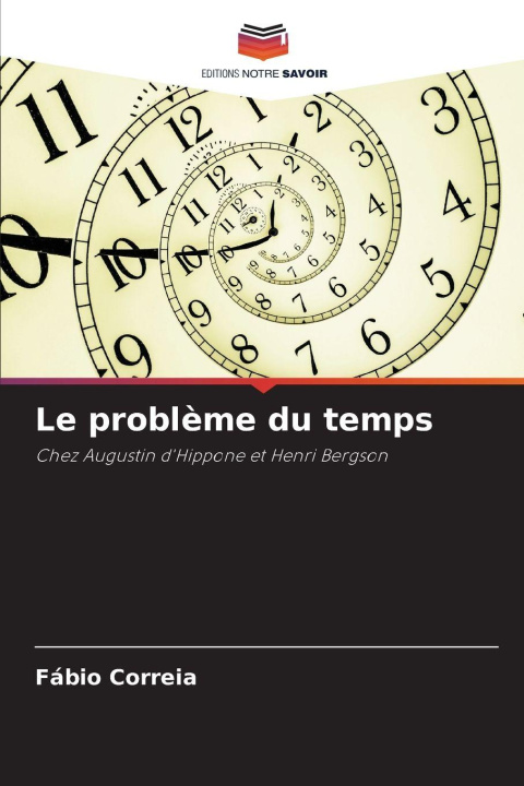 Knjiga Le problème du temps Fábio Correia