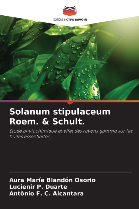 Libro Solanum stipulaceum Roem. & Schult. Lucienir P. Duarte